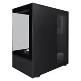 Корпус 1STPLAYER MIKU Mi7-A ARGB Black / ATX / 3x120mm ARGB fans / Mi7-A-BK-2F2R(AP)-1F2(AP)