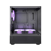 Корпус 1STPLAYER MIKU Mi2-A ARGB Black / mATX / 3x120mm ARGB fans / Mi2-A-BK-2F2R(AP)-1F2(AP)