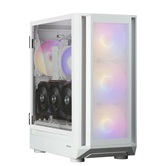 Корпус ZALMAN I6 WHITE, без БП, боковое окно (закаленное стекло), белый,  ATX