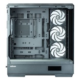 Корпус ZALMAN P50 DS BLACK, без БП, боковое окно (закаленное стекло), черный,  ATX