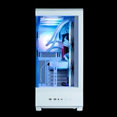 Корпус ZALMAN P50 DS WHITE, без БП, боковое окно (закаленное стекло), белый,  ATX