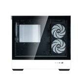 Корпус ZALMAN P30 BW, без БП, боковое окно (закаленное стекло), черно-белый, mATX