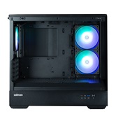 Корпус ZALMAN P30 BLACK, без БП, боковое окно (закаленное стекло), черный, mATX