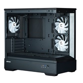 Корпус ZALMAN P30 BLACK, без БП, боковое окно (закаленное стекло), черный, mATX