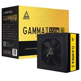 Блок питания Montech GAMMA II 550W / ATX 2.43, APFC, 80 PLUS Gold, LLC+DC-DC, Japan caps, 120mm fan, non-modular / GAMMA550