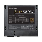 Блок питания Montech BETA 550W / ATX 2.43, APFC, 80 PLUS Bronze, Japan main caps, 120mm fan, non-modular / BETA550