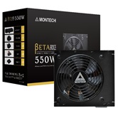 Блок питания Montech BETA 550W / ATX 2.43, APFC, 80 PLUS Bronze, Japan main caps, 120mm fan, non-modular / BETA550