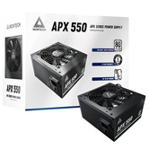 Блок питания Montech APX 550W / ATX 2.43, APFC, 80 PLUS Standard, DC-DC, 120mm fan, non-modular / XWYA11-550W