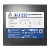 Блок питания Montech APX 550W / ATX 2.43, APFC, 80 PLUS Standard, DC-DC, 120mm fan, non-modular / XWYA11-550W