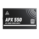 Блок питания Montech APX 550W / ATX 2.43, APFC, 80 PLUS Standard, DC-DC, 120mm fan, non-modular / XWYA11-550W