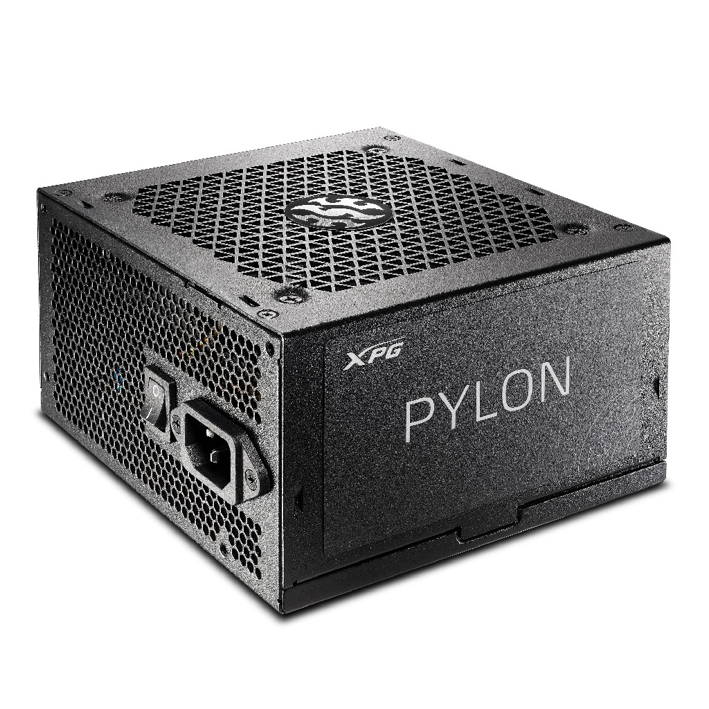 Блок питания XPG Pylon 550  (ATX 2.52, 550W, PWM 120mm FDB  fan, Active PFC, DC to DC, 80+ BRONZE,Japanese main capacitor) RET