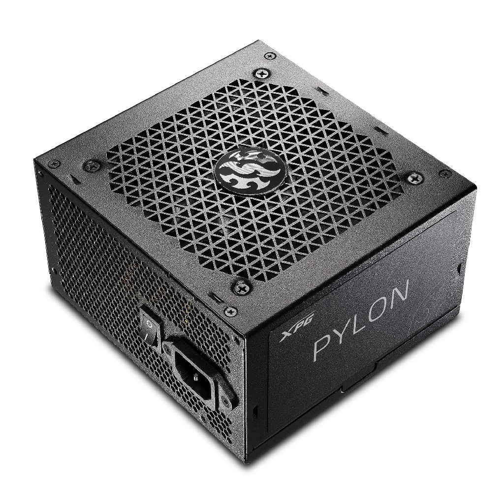 Блок питания XPG Pylon 550  (ATX 2.52, 550W, PWM 120mm FDB  fan, Active PFC, DC to DC, 80+ BRONZE,Japanese main capacitor) RET