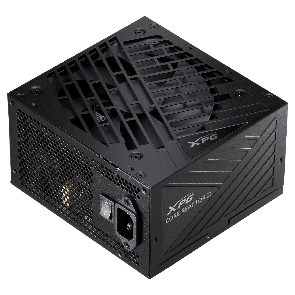 Блок питания XPG CORE REACTOR II 650 (ATX 3.1 650W, Full Modular, PWM 120mm FDB fan, Active PFC, DC to DC,Half-Bridge & LLC converter, 80+ GOLD, all Japanese capasitors) RET