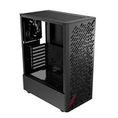 Корпус XPG VALOR AIR black / ATX / tempered glass / 4x 120mm black fans/front magnet filter/ VALORAIRMT-BKCWW