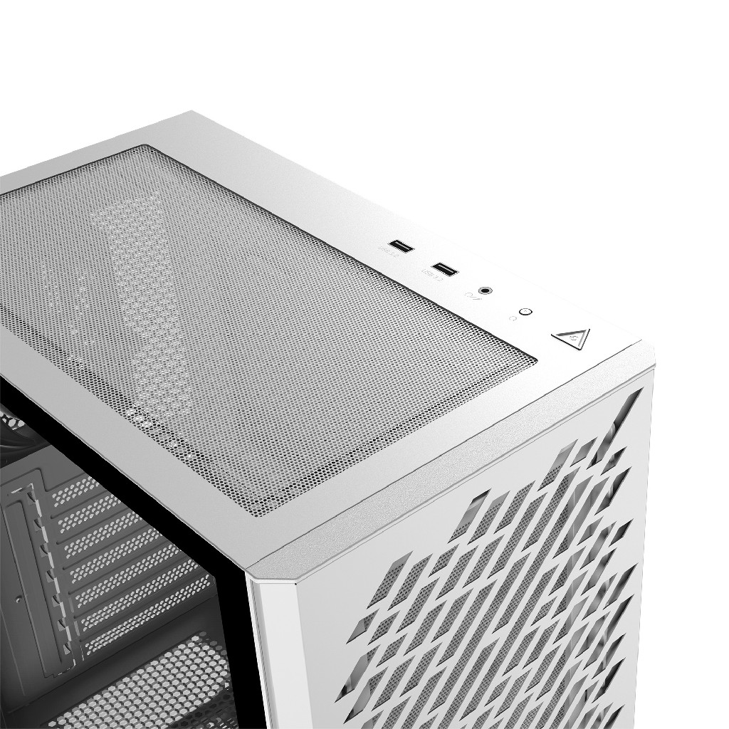 Корпус XPG VALOR AIR white / ATX / tempered glass / 4x 120mm black fans/front magnet filter/ VALORAIRMT-WHCWW