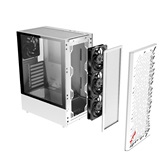 Корпус XPG VALOR AIR white / ATX / tempered glass / 4x 120mm black fans/front magnet filter/ VALORAIRMT-WHCWW