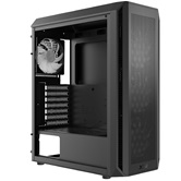 Корпус XPG VALOR AIR Plus black / ATX / tempered glass / 4x 120mm ARGB fans/front magnet filter/ VALORAIRPLUSMTA-BKCWW