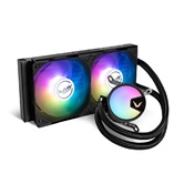 Система водяного охлаждения Valkyrie A240 ARGB Black / 2x120mm ARGB fans, 800-1800RPM, 80CFM, 32.2dBA, 250W TDP / HW A240