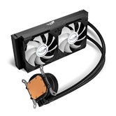 Система водяного охлаждения Valkyrie A240 ARGB Black / 2x120mm ARGB fans, 800-1800RPM, 80CFM, 32.2dBA, 250W TDP / HW A240