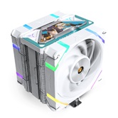 Кулер Valkyrie SL125 Valkyrie White / 6HPx6mm, 230W TDP, 2x120mm ARGB fans, 800-1850RPM, 80CFM, 29dBA / HW SL125 VALKYRIE