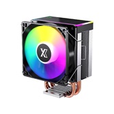 Кулер XASTRA AE904 FRGB LGA1851/1700/1200/115X/AM5/AM4 (30шт/кор, TDP 160W, 4 тепл.трубки , PWM FAN FRGB 92mm , top cover with FRGB LED ) RET