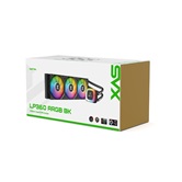 Система водяного охлаждения XASTRA LP360 ARGB BK Intel LGA1851/1700/1200/115X/AM5/AM4 ( 3x120, ARFB fan and PUMP,  TDP 285W, black) RET