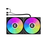 Система водяного охлаждения XASTRA LP240 ARGB BK Intel LGA LGA1851/1700/1200/115X/AM5/AM4 ( 2x120, ARFB fan and PUMP,  TDP 265W, black) RET