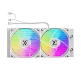 Система водяного охлаждения XASTRA  LP240 ARGB WH  LGA1851/1700/1200/115X/AM5/AM4 ( 2x120, ARFB fan and PUMP, TDP 265W, white) RET