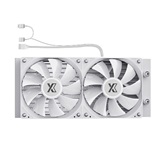 Система водяного охлаждения XASTRA  LP240 ARGB WH  LGA1851/1700/1200/115X/AM5/AM4 ( 2x120, ARFB fan and PUMP, TDP 265W, white) RET