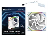 Вентилятор Lian Li UNI FAN SL WIRELESS 120 Reverse Blade / 12RSL1W1W WHITE / 120x124,5x28мм (PWM, ARGB, 2000 об/мин (Max.), 31dBa) / G99.12RSL1W1W.R0