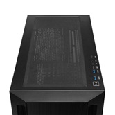 Корпус CHIEFTEC APEX Quiet GA-01B-Q-OP без БП, звукоизоляция, 1xPWM 140мм вентилятора спереди, 1xPWM 140мм вентилятор сзади, 1xPWM 120мм вентилятор на крышке БП, черный, ATX