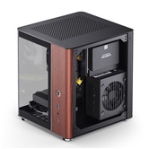 Корпус JONSBO TK-0 Black без БП, боковая панель из закаленного стекла (панорама), mini-ITX, SFX, черный