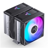 Кулер JONSBO CR-3000E(Color) Black LGA1700/1200/115X/AM5/AM4 (12шт/кор, TDP 260W, PWM, 2 x 120mm Dynamic Multi-Color LED Fan, 7 тепловых трубок, 4-pin) Retail