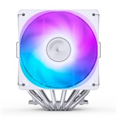 Кулер JONSBO CR-3000E(Color) White LGA1700/1200/115X/AM5/AM4 (12шт/кор, TDP 260W, PWM, 2 x 120mm Dynamic Multi-Color LED Fan, 7 тепловых трубок, белый, 4-pin) Retail