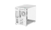 Корпус Deepcool CG530 4F WH без БП, боковое окно (панорама), 3x120мм ARGB Reverce вентилятора на боковой стенке, 1x120мм ARGB вентилятор сзади, белый, ATX