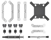 Комплект водяного охлаждения ID-COOLING DX360 MAX WHITE LGA1700/1200/115X/AM4/AM5 (4шт/кор,TDP 350W, ARGB PUMP, PWM, TRIPLE FAN 120mm, белый) RET