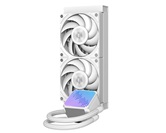 Комплект водяного охлаждения ID-COOLING DX240 MAX WHITE LGA1700/1200/115X/AM4/AM5 (4шт/кор,TDP 350W, ARGB PUMP, PWM, DUAL FAN 120mm, белый) RET