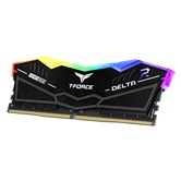 Модуль памяти DDR5 TEAMGROUP T-Force Delta RGB 64GB (2x32GB) 6000MHz CL38 (38-46-46-76) 1.35V / FF3D564G6000HC38GDC01 / Black