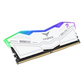 Модуль памяти DDR5 TEAMGROUP T-Force Delta RGB 64GB (2x32GB) 6000MHz CL38 (38-46-46-76) 1.35V / FF4D564G6000HC38GDC01 / White