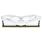 Модуль памяти DDR5 TEAMGROUP T-Force Delta RGB 64GB (2x32GB) 6000MHz CL38 (38-46-46-76) 1.35V / FF4D564G6000HC38GDC01 / White