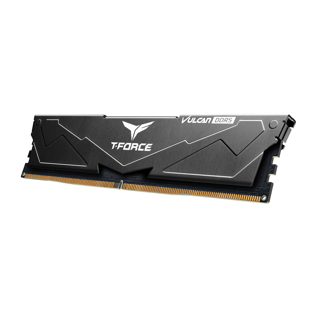 Модуль памяти DDR5 TEAMGROUP T-Force Vulcan 32GB (2x16GB) 5600MHz CL38 (38-46-46-76) 1.20V / FLBD532G5600HC38GDC01 / Black