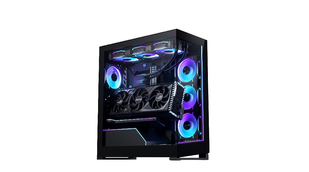 Корпус PHANTEKS NV5S Black, Digtial RGB Lighting, 4x120mm ARGB Fan, без БП, Tempered Glass, Mid-Tower / PH-NV523s_DBK01