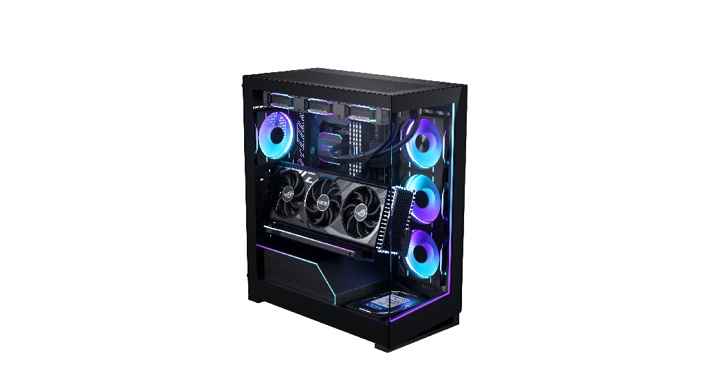 Корпус PHANTEKS NV5S Black, Digtial RGB Lighting, 4x120mm ARGB Fan, без БП, Tempered Glass, Mid-Tower / PH-NV523s_DBK01