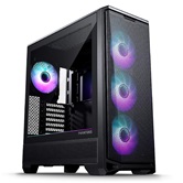 Корпус PHANTEKS Eclipse G400A, Black, 4x140mm ARGB Fan + ARGB Strip, боковая панель Tempered Glass, Mid-Tower / PH-EC400GA_DBK01