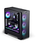 Корпус PHANTEKS Eclipse G400A, Black, 4x140mm ARGB Fan + ARGB Strip, боковая панель Tempered Glass, Mid-Tower / PH-EC400GA_DBK01