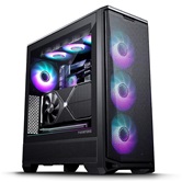 Корпус PHANTEKS Eclipse G400A, Black, 4x140mm ARGB Fan + ARGB Strip, боковая панель Tempered Glass, Mid-Tower / PH-EC400GA_DBK01