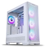 Корпус PHANTEKS Eclipse G400A, White, 4x140mm ARGB Fan + ARGB Strip, боковая панель Tempered Glass, Mid-Tower / PH-EC400GA_DMW01