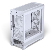 Корпус PHANTEKS Eclipse G400A, White, 4x140mm ARGB Fan + ARGB Strip, боковая панель Tempered Glass, Mid-Tower / PH-EC400GA_DMW01