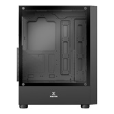 Корпус XASTRA  A301 4FRGB  Black ATX/Mesh/ tempered glass / 4x 120mm FC120-FRGB fans/ A301-BK-FC120FRGB-4F-GL