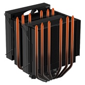 Кулер XASTRA AR620 DIGITAL BK LGA1851/1700/1200/115X/AM5/AM4 (8шт/кор,Dual Tower, TDP 260W, 6 тепл.трубок 6мм , 2x PWM  FAN 120mm black , black heatsink, медное основание, Top Cover with digital screen) RET